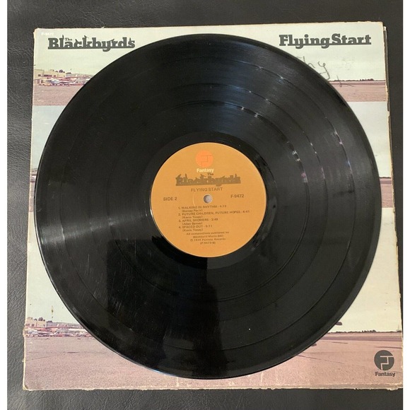 The Blackbyrds Flying Start Fantasy F-9472 Rock Pop LP Vinyl Record - Picture 5 of 6